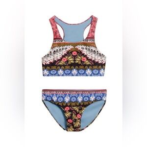 Agua Bendita Girls Antiq Gianna Bikini Set For Girls size 4